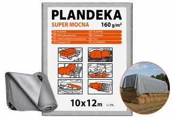 Тент 160 г/м2 10мх12м поліпропіленовий "PLANDEKA" тент садовий ТЕНТ000666 фото