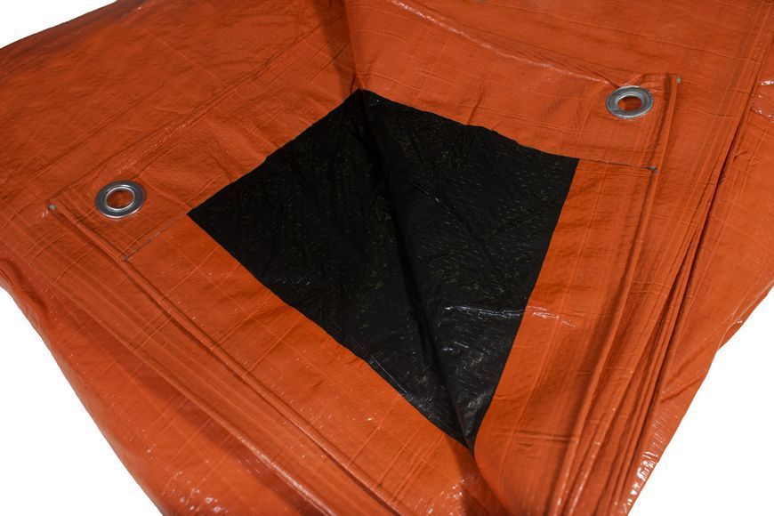 Тент 120 гр/м.кв. 5м х 8м "ORANGE"тенты от дождя и снега ТЕНТ000511 фото