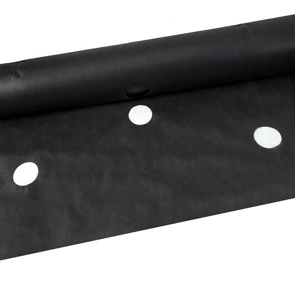 Агроволокно Shadow 50 г/м&sup2;, 1.6&times;100 м черное с перфарацией Shadow 3 отверстия, 50 г/м&sup2;, 1.6&times;100 м АВЧПР0002 фото