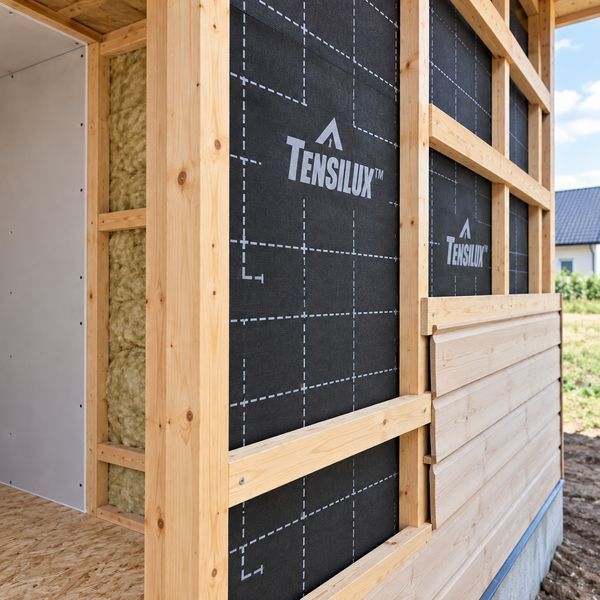 Супердифузійна мембрана чорна 100г/м2 1,5х25м TENSILUX АДМЧ0000101 фото